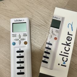iclicker 2 very new