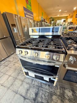 Stove double oven no credit needed