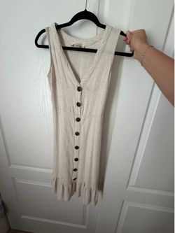 Beige dress (XS)