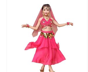 Girls Belly Dance Costume Set