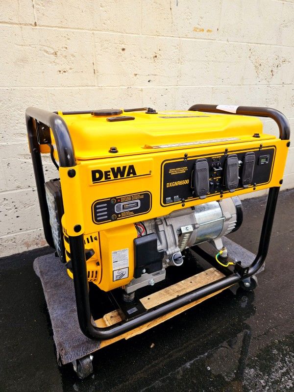 DEWALT 8125 / 6500- Watt
Gas Powered
Portable
Generator with
Idle Control,
Covered Outlets
and CO Protect -
DXGNR6500
by DEWALT>
SPECIAL
$ 927 99 Wa