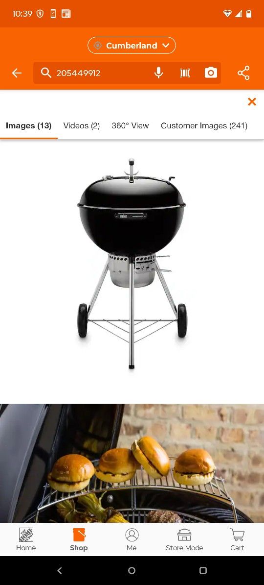 Webber grill Built In Thermometer