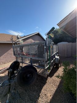 Landscape trailer