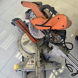 Ridgid 10” sliding compound miter saw