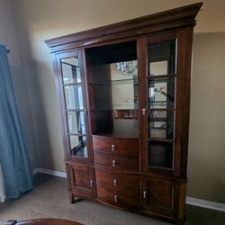 Amazing Wood China Cabinet 