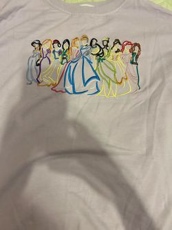 Disney Princess Embroidered Crewneck Sweatshirt