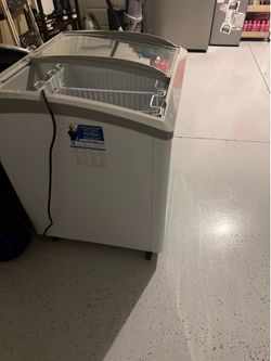 Ice cream fridge