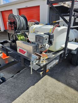 Pressure Washing Trailer And Soft Wash