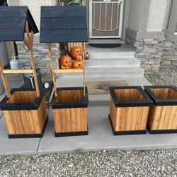 Potted Plant Boxes 