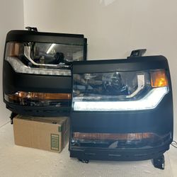 16 2019 Chevy Silverado Headlights