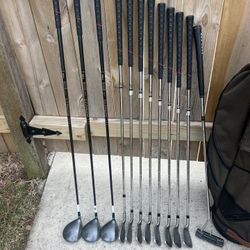 Complete men’s RH golf set! Wilson 1200 Tour oversized set