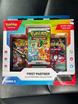 Pokémon TCG First Partner Illustration Collection Series 3 Box 2022