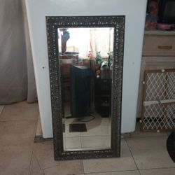 2 Bevel Glass Mirrors 