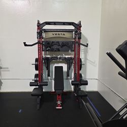 Vesta Pro Series 2in1 Squat Rack | Functional Trainer | 400lb Weight Stack | Commercial Grade | Gym Equipment | FREE DELIVERY🚚 🔴