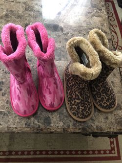 Girl’s boots/ botas de niña