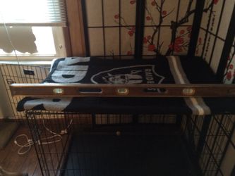 4 foot long wooden triple level