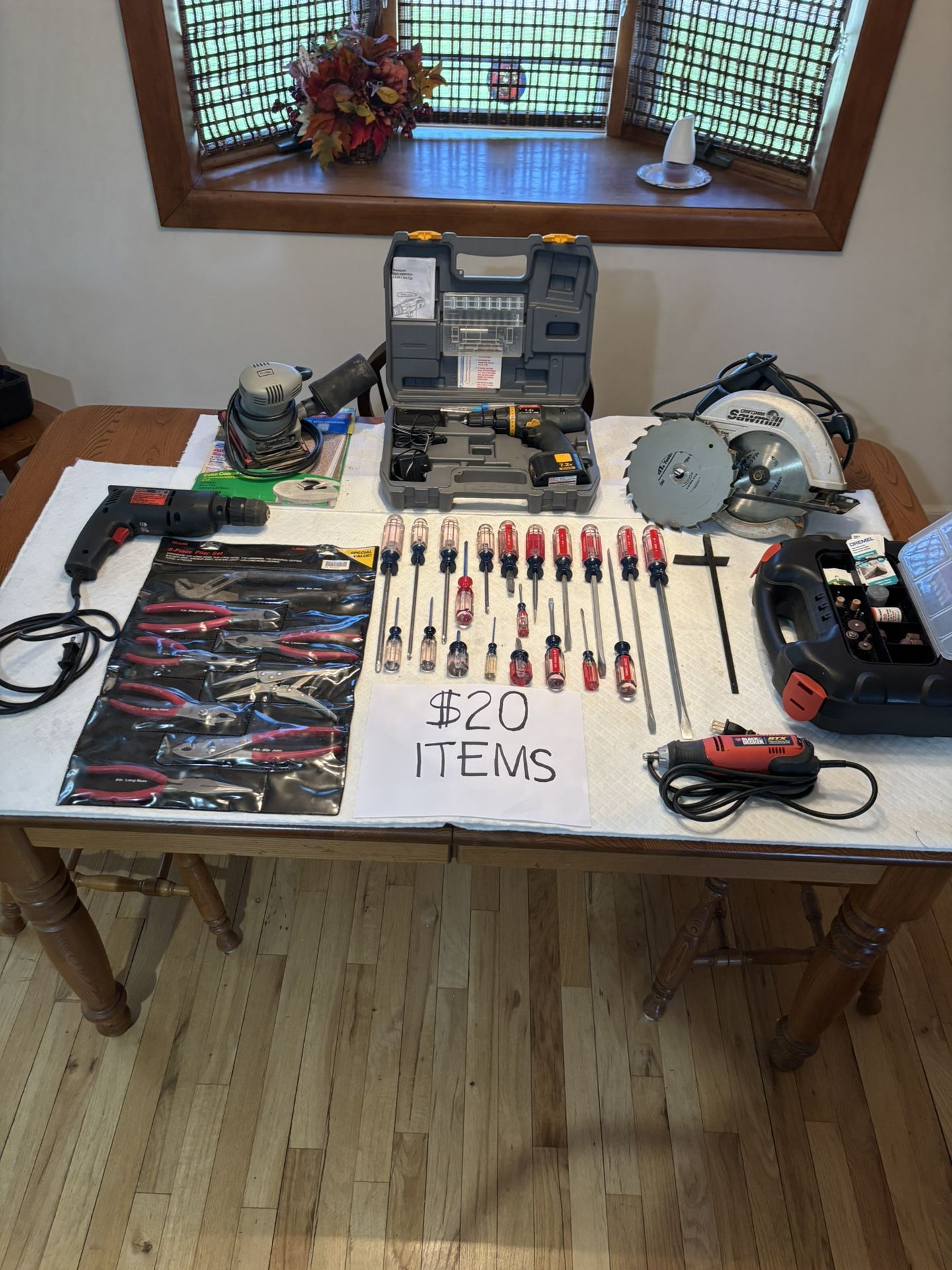 $20 Each Tool