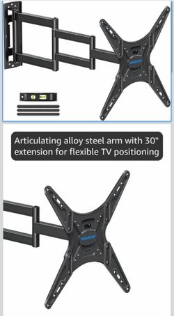 Corner TV Wall Mount for Most 26-65 Inch TVs
