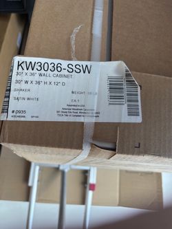KW3036-SSW 30" Wall Cabinet in Box