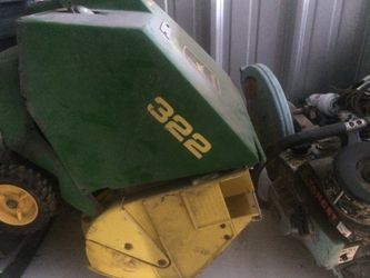 Snow blower and concrete saw for parts they can be fixed