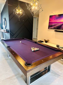 FOR SALE: Imperial 8’ Slate Pool Table / Dining Table Conversion Package