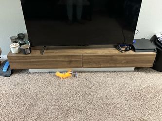 Wooden TV stand