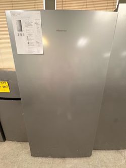 Hisense 17cu ft stand up garage ready frost free freezer