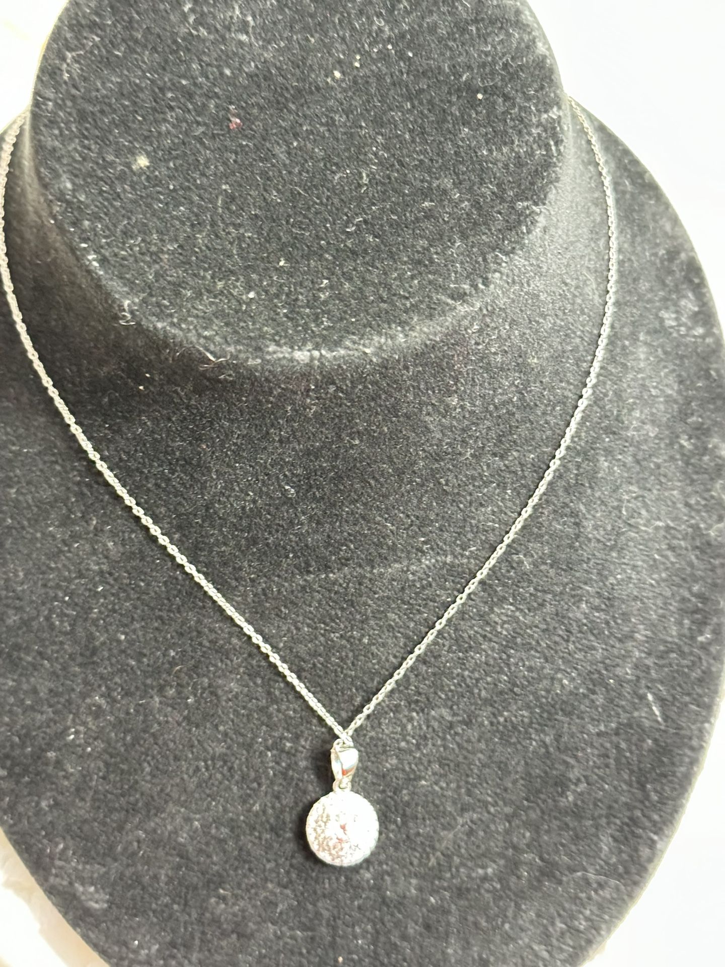 Necklace Wit Zirconia Pendant 