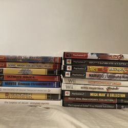 Wii System w accessories Ps2, Wii, Gamecube Games for Sale