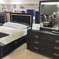 OM• $38 Initial • Brand New Pepe Bedroom Set 