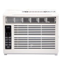 Whirlpool - 350 Sq. Ft. 8,000 BTU Window Air Conditioner - White 