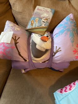 Girls Sleeping Bag & Book