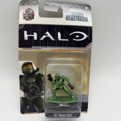2017 Halo Master Chief Nano Metalfig Die-Cast Jada Toy Mini Figure Collection