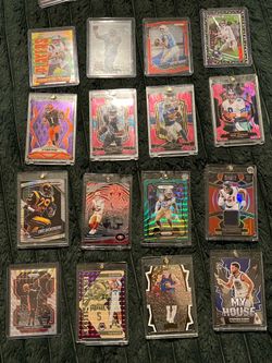 Mixed sports cards