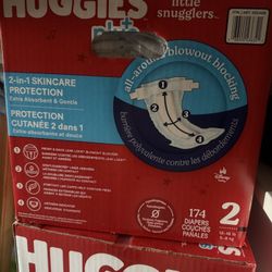 HUGGIES DIAPERS  BRAND NEW