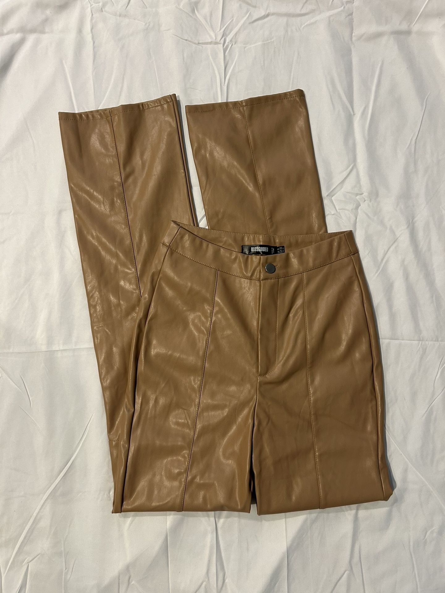 Misguided Leather Pants