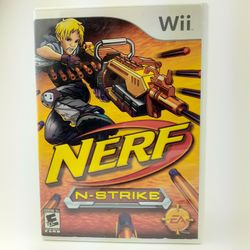 Nintendo Wii Brand Nerf N-Strike Video Game 1 To 4 Players First Person Shooter | Will Remove When Sold