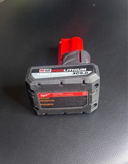 Milwaukee M12 5.0 High output battery