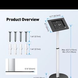 Anti Theft iPad Floor Stand