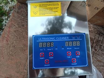 Digital pro ultrasonic cleaner