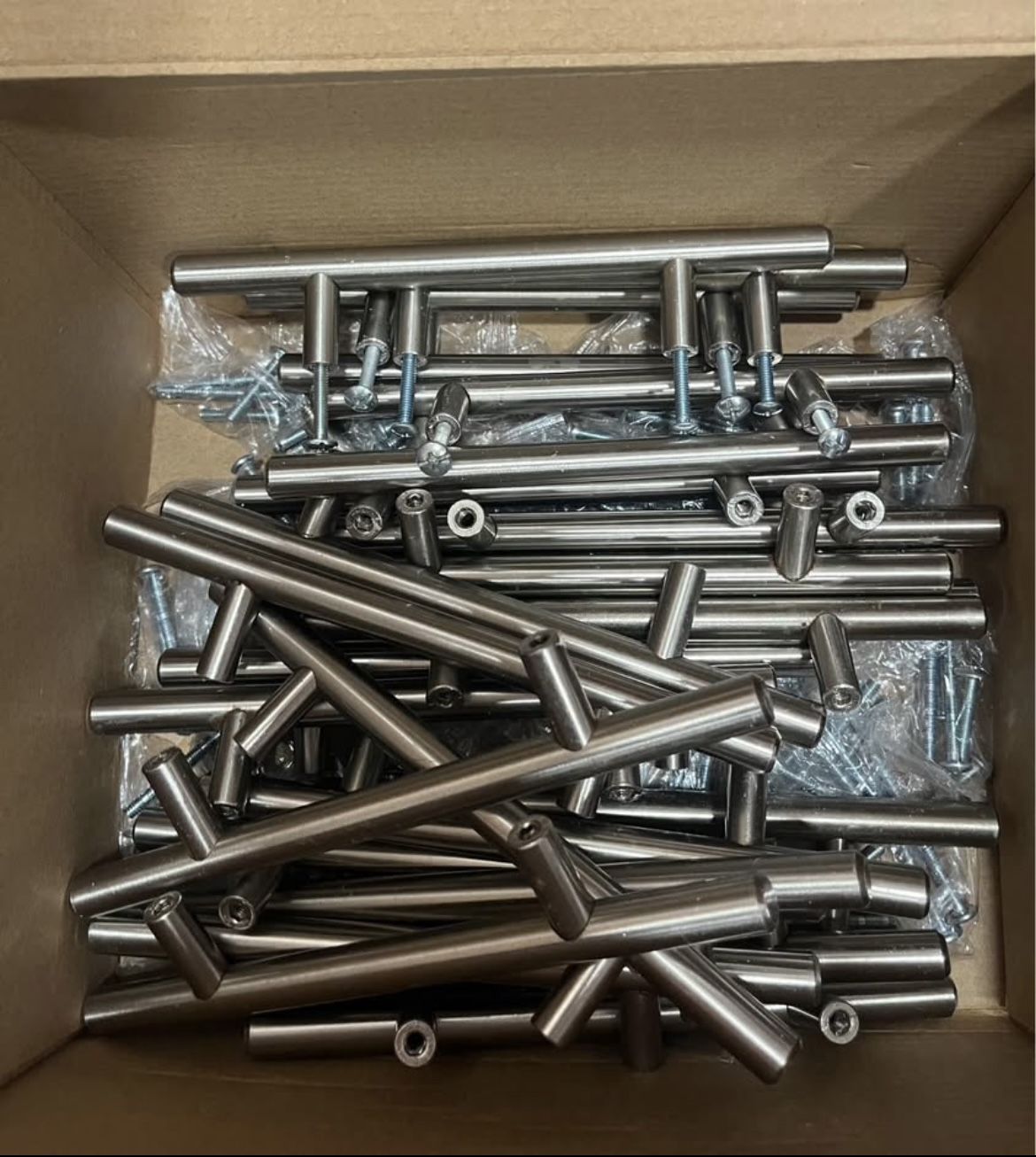 24 Tiradores De Barra Para Gabinetes