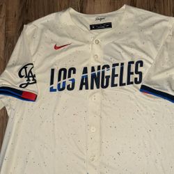 New Men’s Size 2XL Nike LA Dodgers City Connect Jersey 