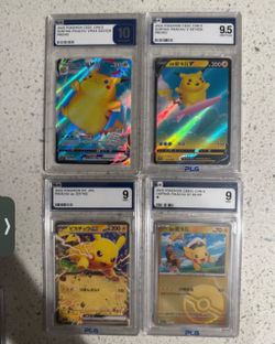Pikachu graded cards OFFERS only