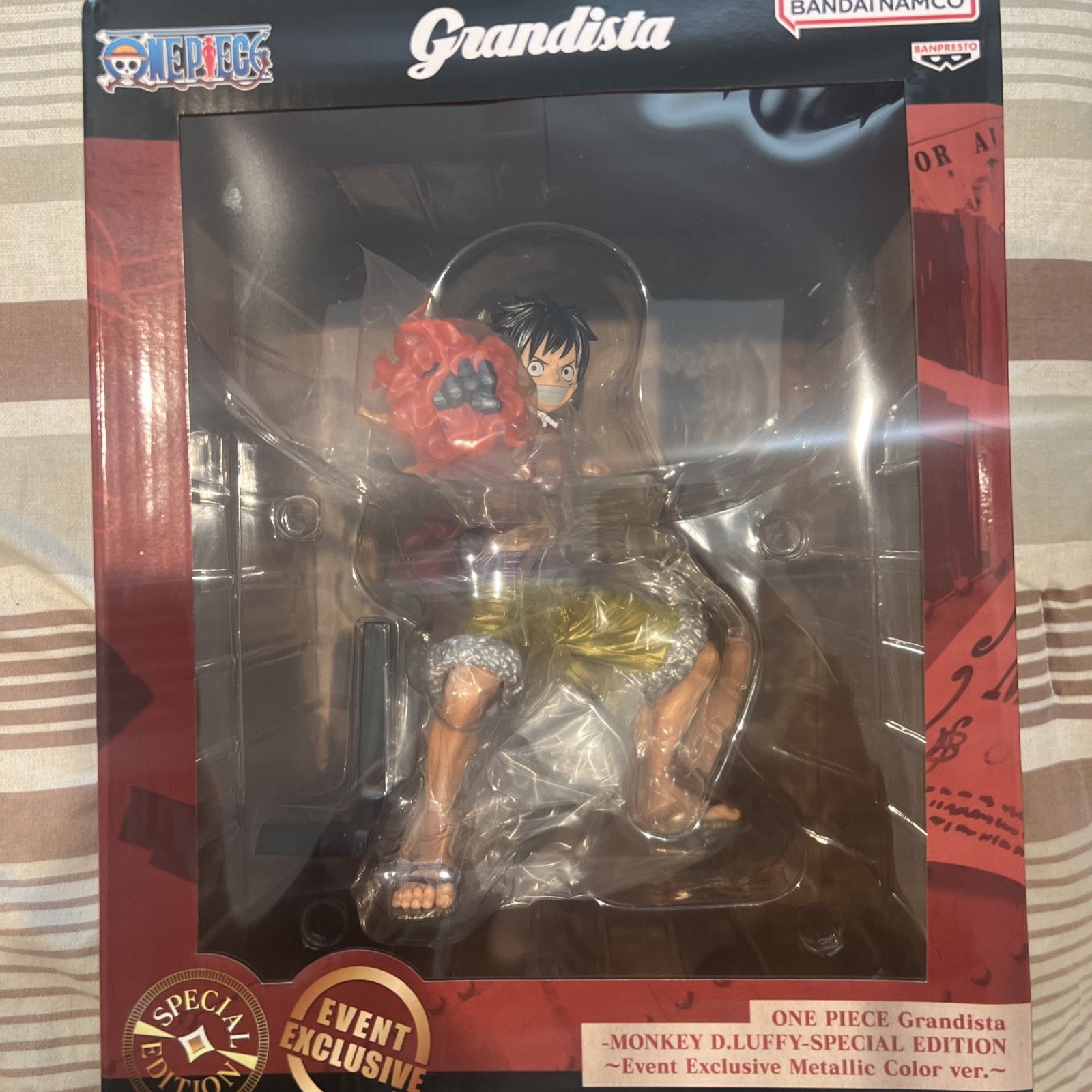 Anime Expo 2025 ONE PIECE Grandista Monkey D. Luffy - Special Edition ~ Event exclusive Metallic Color