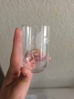 Princess house set of 5 mini glasses