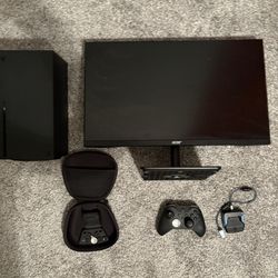 Xbox Series X, Elite 2 Controller, Cronus Zen, ACER Monitor