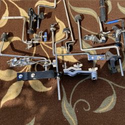 Drum Cymbal Percussion Clamps $25 each Pickup @ Kempsville library Virginia Beach or Bingo City Yorktown