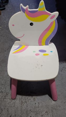 Toddler Unicorn Chair