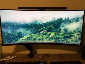 Acer 34"Curved Gaming Monitor, UWQHD, 3440 x 1440, AMD FreeSync, 180Hz, 1ms RT & Monitor Light