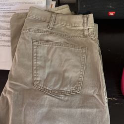 Old navy Tan Pants 38x32